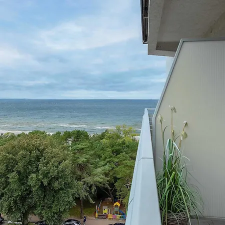 Bright Sea View On Promenada Gwiazd By Renters 公寓 米兹多洛杰