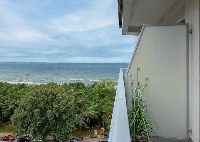 Bright Sea View On Promenada Gwiazd By Renters Lägenhet Miedzyzdroje